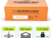 Пеноплэкс (Пеноплекс) Комфорт 20мм