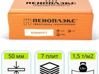 Пеноплэкс (Пеноплекс) Комфорт 50мм