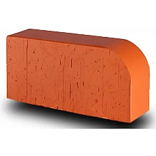 Кирпич печной М200 закругленный (радиусный)